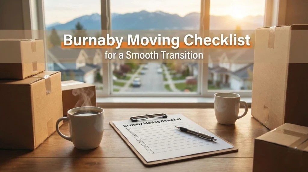 Burnaby Moving Checklist for a Smooth Transition