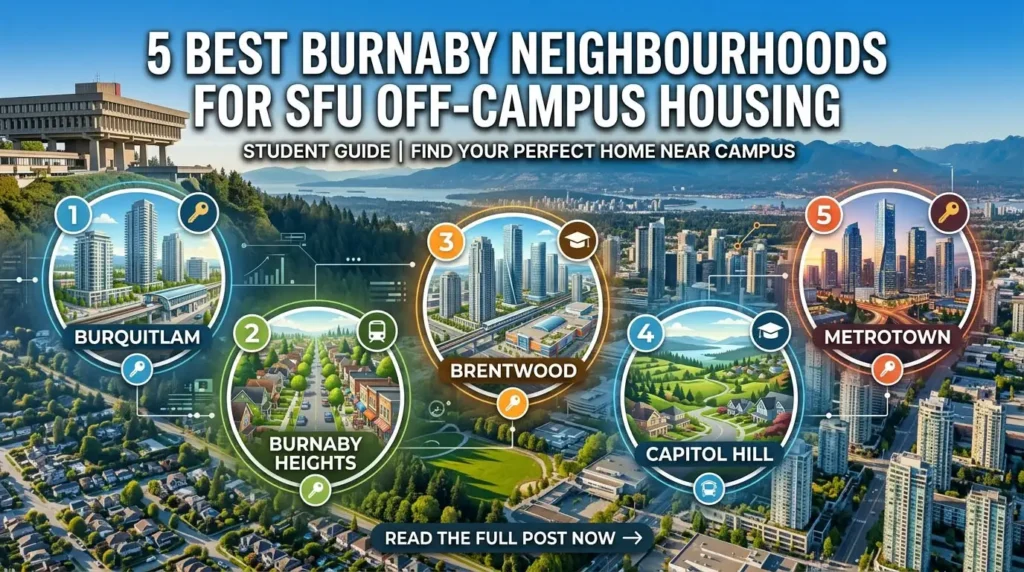 5 Best Burnaby Neighbourhoods for SFU Off-Campus Housing