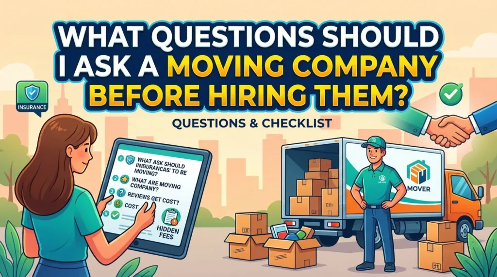 What Questions Should I Ask a Moving Company Before Hiring Them?