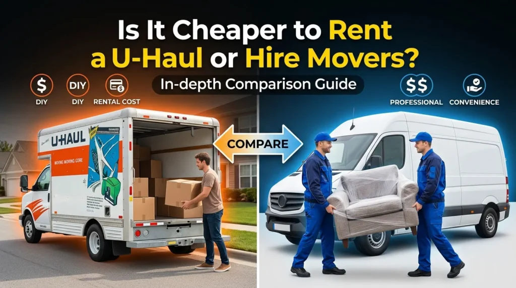 Is It Cheaper to Rent a U-Haul or Hire Movers