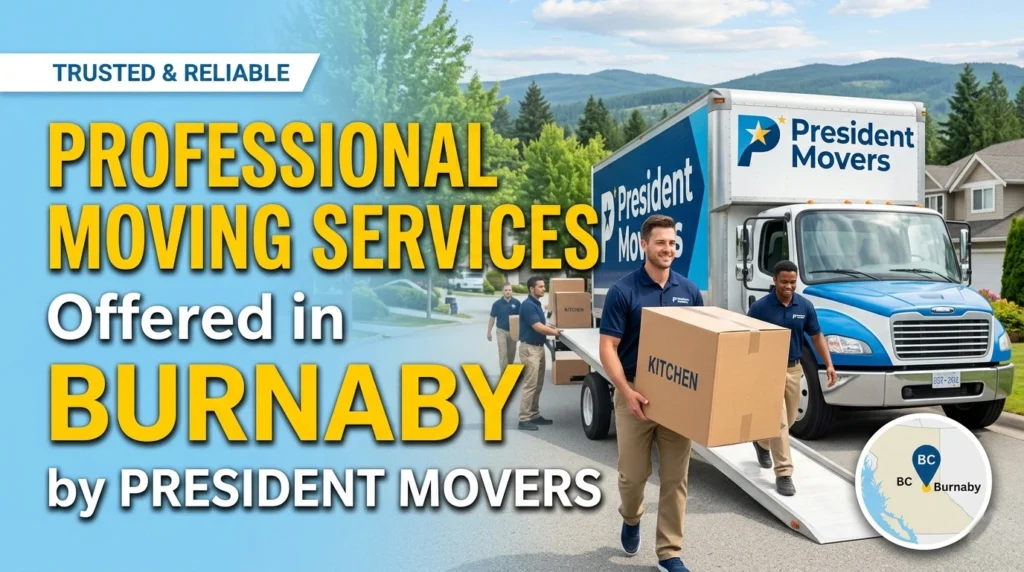 Professional Moving Services Offered in Burnaby by President Movers