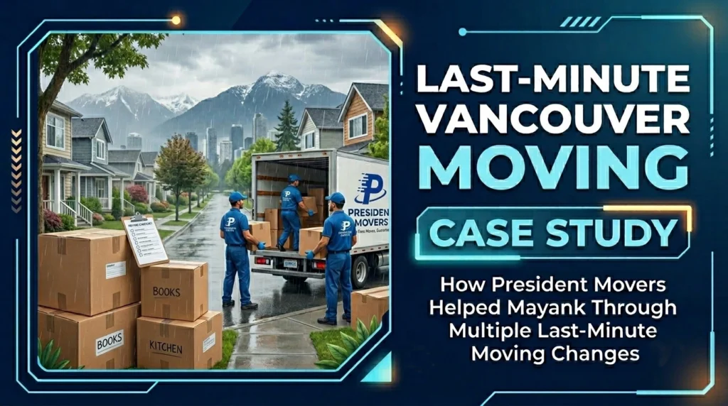 Last-Minute Vancouver Moving by President Movers
