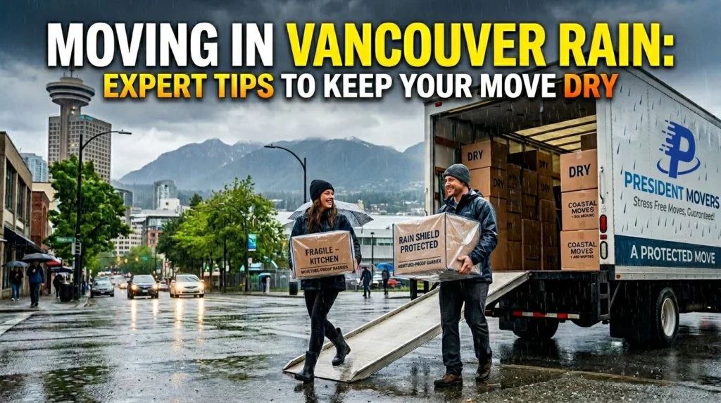 Moving in Vancouver Rain: Expert Tips to Keep Your Move Dry